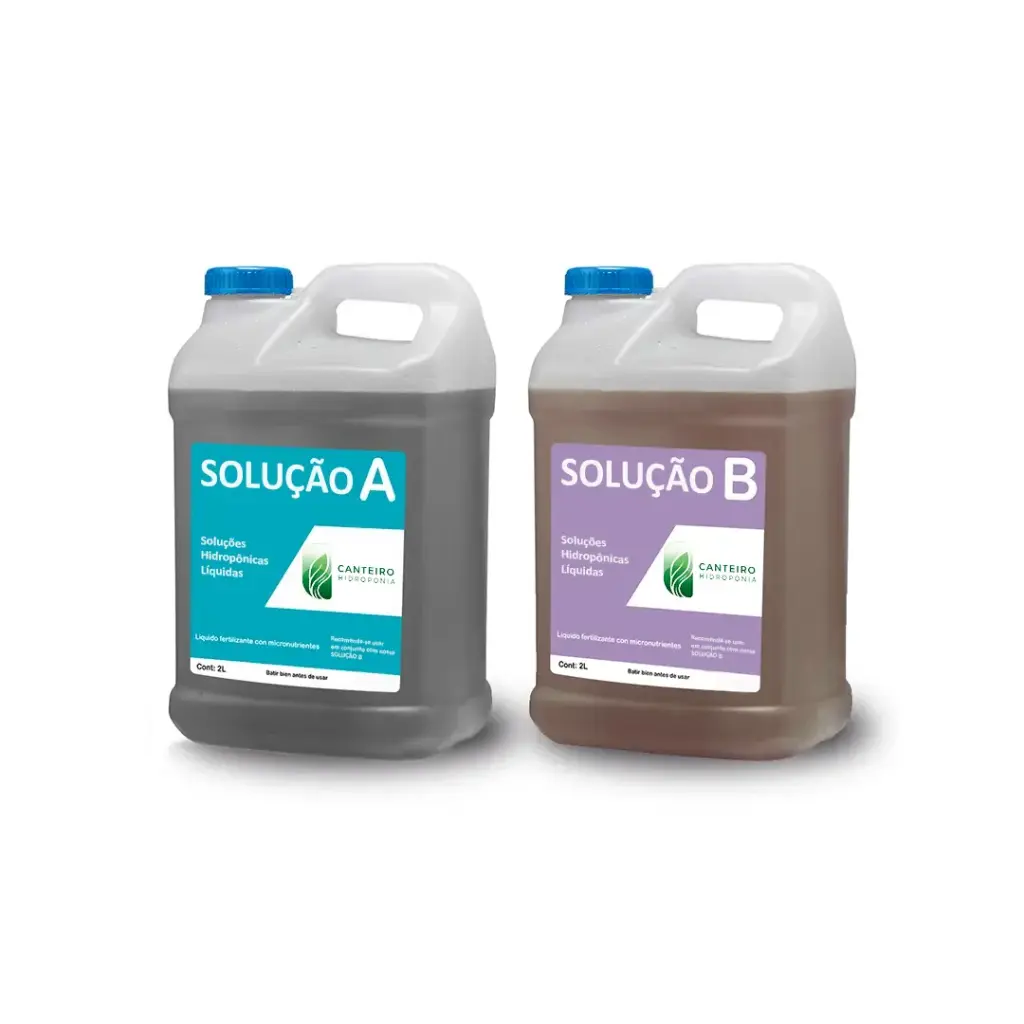 Nutrientes Hidroponia (Plantas verdes) – Rendimento 1000L