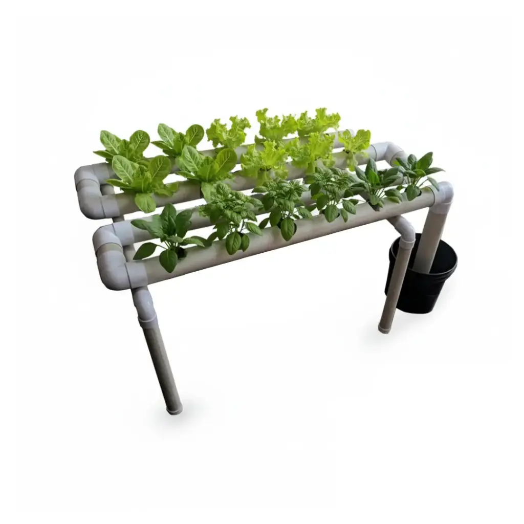[KIT-00200] Sistema hidropônico para 28 plantas com acessórios inclusos.
